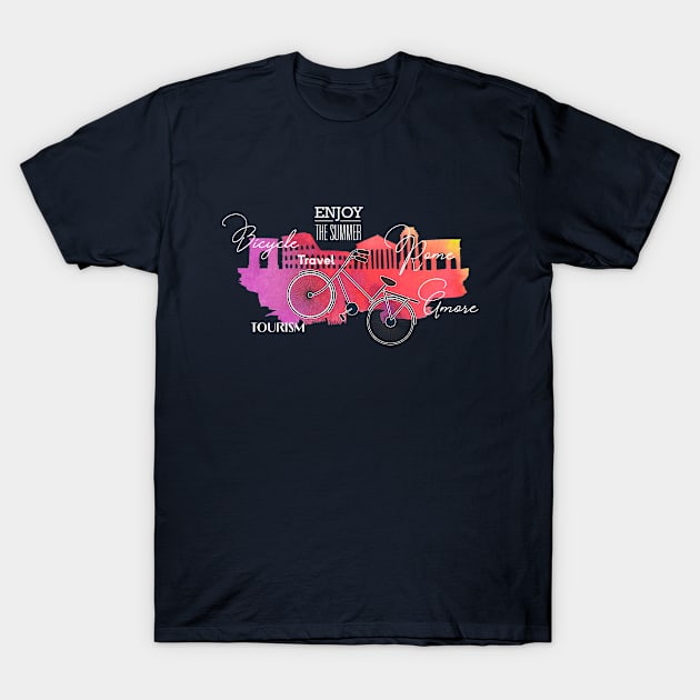 Hello Summer! Rome T-Shirt by CatCoconut-Art